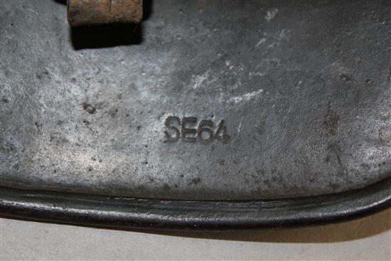 A German Third Reich M40 army helmet,